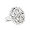 Image 2 : 14KT White Gold 1.20ctw Diamond Ring