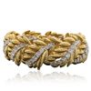 Image 2 : 18KT Yellow and White Gold 8.91ctw Diamond Bracelet