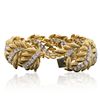 Image 3 : 18KT Yellow and White Gold 8.91ctw Diamond Bracelet
