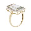 Image 3 : 10KT Two-Tone Gold 14.00ct Amethyst and Diamond Ring