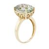 Image 3 : 14KT Yellow Gold 8.76ct Amethyst Ring
