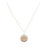 Image 1 : 14KT Two-Tone 4.74ctw Diamond Pendant With Chain