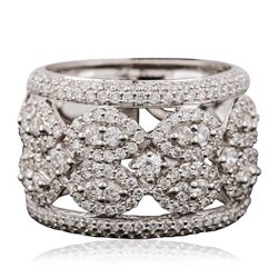 18KT White Gold 1.48ctw Diamond Ring