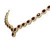 Image 3 : 14KT Yellow Gold 35.52ctw Ruby and Diamond Necklace