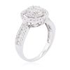 Image 3 : 14KT White Gold 1.39ctw Diamond Ring