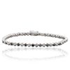 Image 1 : 14KT White Gold 0.60ctw Blue Diamond Bracelet