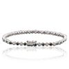 Image 2 : 14KT White Gold 0.60ctw Blue Diamond Bracelet