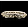 Image 2 : 14KT Yellow Gold 2.23ctw Diamond Tennis Bracelet