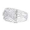Image 2 : 18KT White Gold 5.46ctw Diamond Bangle Bracelet