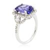 Image 3 : 14KT White Gold 3.24ct Tanzanite and Diamond Ring