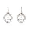 Image 1 : 14KT White Gold 1.74ctw Diamond Earrings