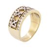 Image 3 : 14KT Two-Tone Gold 0.56ctw Diamond Ring
