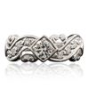 Image 1 : 14KT White Gold 0.55ctw Diamond Ring