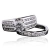 Image 3 : 14KT White Gold 2.79ctw Brilliant Cut Diamond Wedding Set