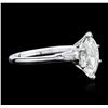 Image 2 : 14KT White Gold 1.18ctw Diamond Ring