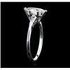 Image 3 : 14KT White Gold 1.18ctw Diamond Ring