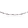 Image 2 : 18KT White Gold 3.54ctw Diamond Necklace