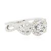 Image 2 : 18KT White Gold 1.93ctw Diamond Ring
