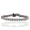 Image 1 : 14KT White Gold 8.20ctw Diamond Tennis Bracelet
