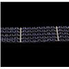 Image 2 : 14KT White Gold 48.30ctw Tanzanite and Diamond Bracelet