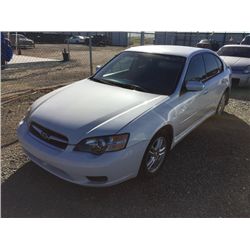 05 Subaru Legacy AWD 4dr Sedan - ADT - DRIVE-T/P
