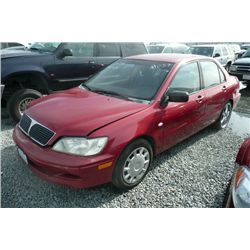 02 Mitsubishi Lancer 4dr Sedan - T - DRIVE