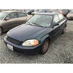 97 Honda Civic 4 Dr  Sedan - T - DRIVE