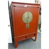 Image 1 : Metal Accent 2 Over 2 Cabinet - Handle Missing