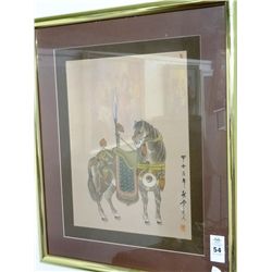 Oriental War Horse Print - 2 Times the Money
