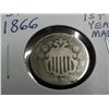 Image 1 : 1866 Shield Nickel