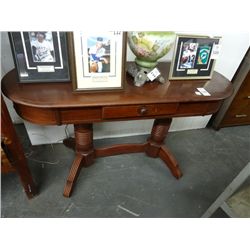 Mahogany Oval Hall Table