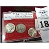 Image 1 : 3-Pack of Silver Mercury Dimes