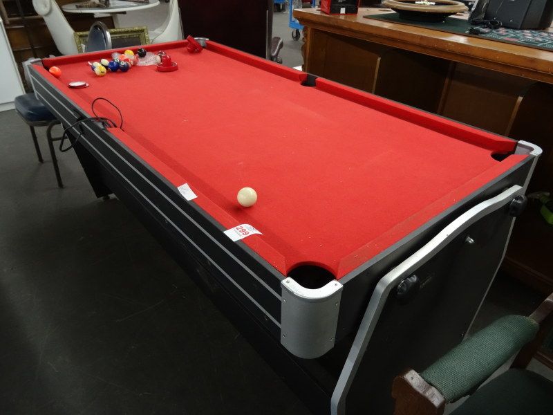 Harvard Pool Table Reversible Air Hockey
