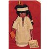 Image 1 : First Nation immeculate small collectible doll