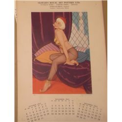 L'orient girl old pin-up art image