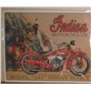 Image 1 : Indian Motorcycle tin sign
