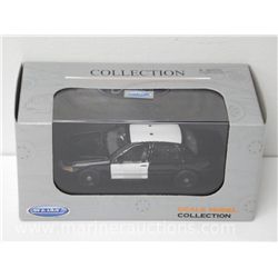 FORD Die Cast - Scale Model Police Car