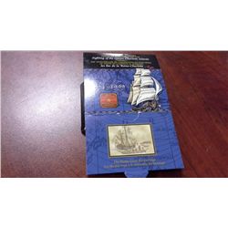 225th Anniversary Juan Perez Sighting of the Queen Charlotte Islands Sterling Silver Dollar