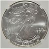 Image 2 : 2003 AMERICAN SILVER EAGLE, NGC MS-69!