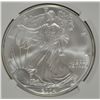 Image 2 : 2004 AMERICAN SILVER EAGLE, NGC MS-69!