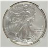 Image 2 : 2006 AMERICAN SILVER EAGLE, NGC MS-69!