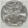 Image 2 : 2008 AMERICAN SILVER EAGLE, NGC MS-69!