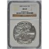 Image 1 : 2009 AMERICAN SILVER EAGLE, NGC MS-69!