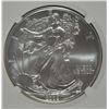 Image 2 : 2009 AMERICAN SILVER EAGLE, NGC MS-69!