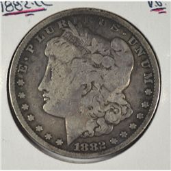 1882-CC MORGAN DOLLAR VG