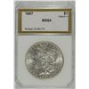 Image 1 : 1887 MORGAN DOLLAR PCI MS-64