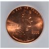 Image 2 : 2000 LINCOLN CENT ICG MS-66 RD (TYPE 2 REVERSE)