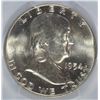 Image 2 : 1954-D FRANKLIN HALF DOLLAR, PCGS MS-63 FBL