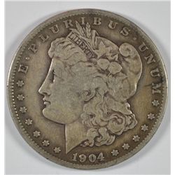 1904-S MORGAN DOLLAR VG