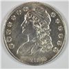 Image 1 : 1835 BUST HALF DOLLAR, MS-63 (CLEANED) BLAST WHITE, LOTS of LUSTRE